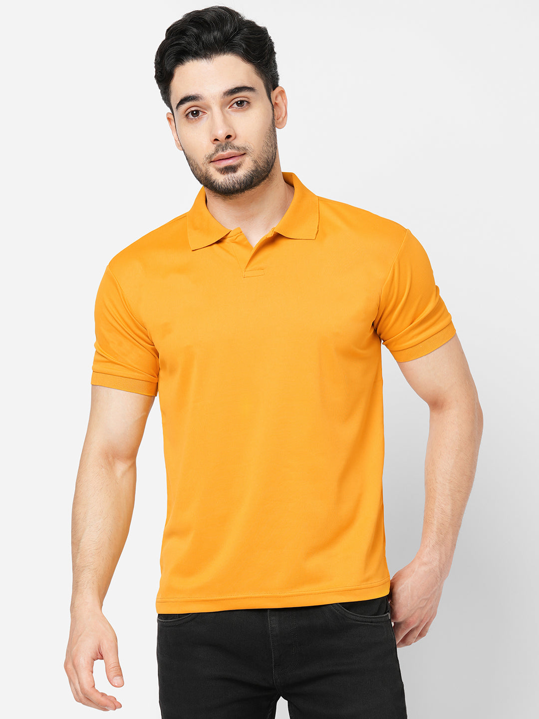High-Performance Polo : Yellow Sun