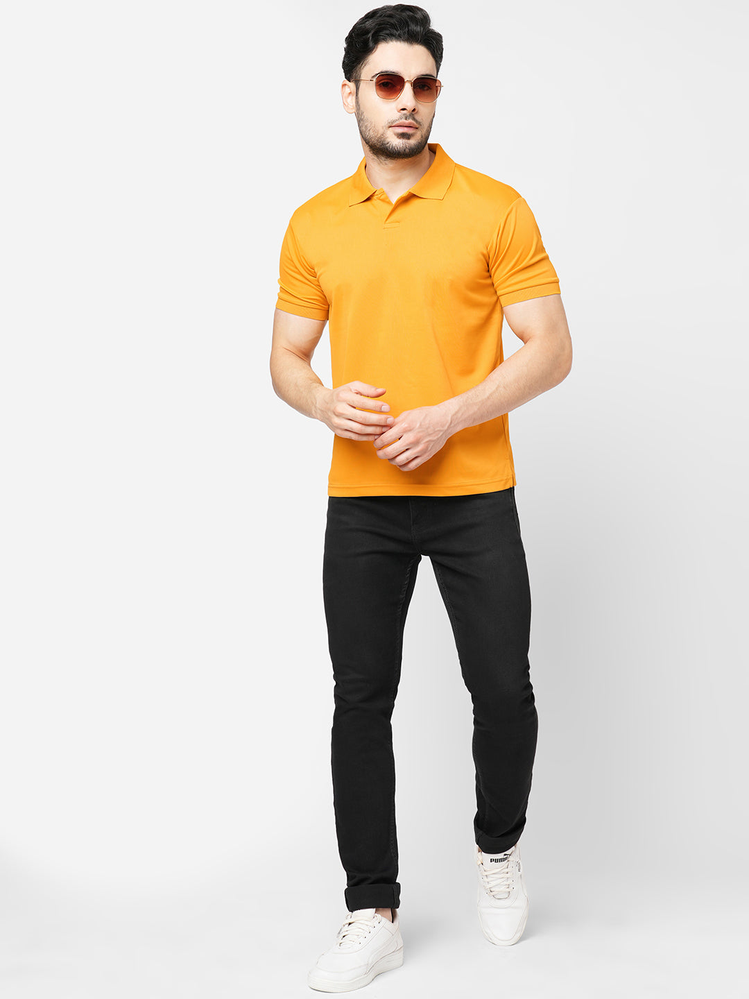 High-Performance Polo : Yellow Sun