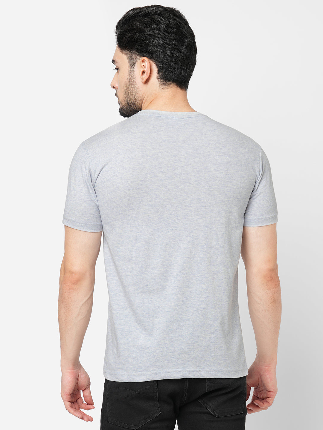 Brisk Blue Melange T-Shirt