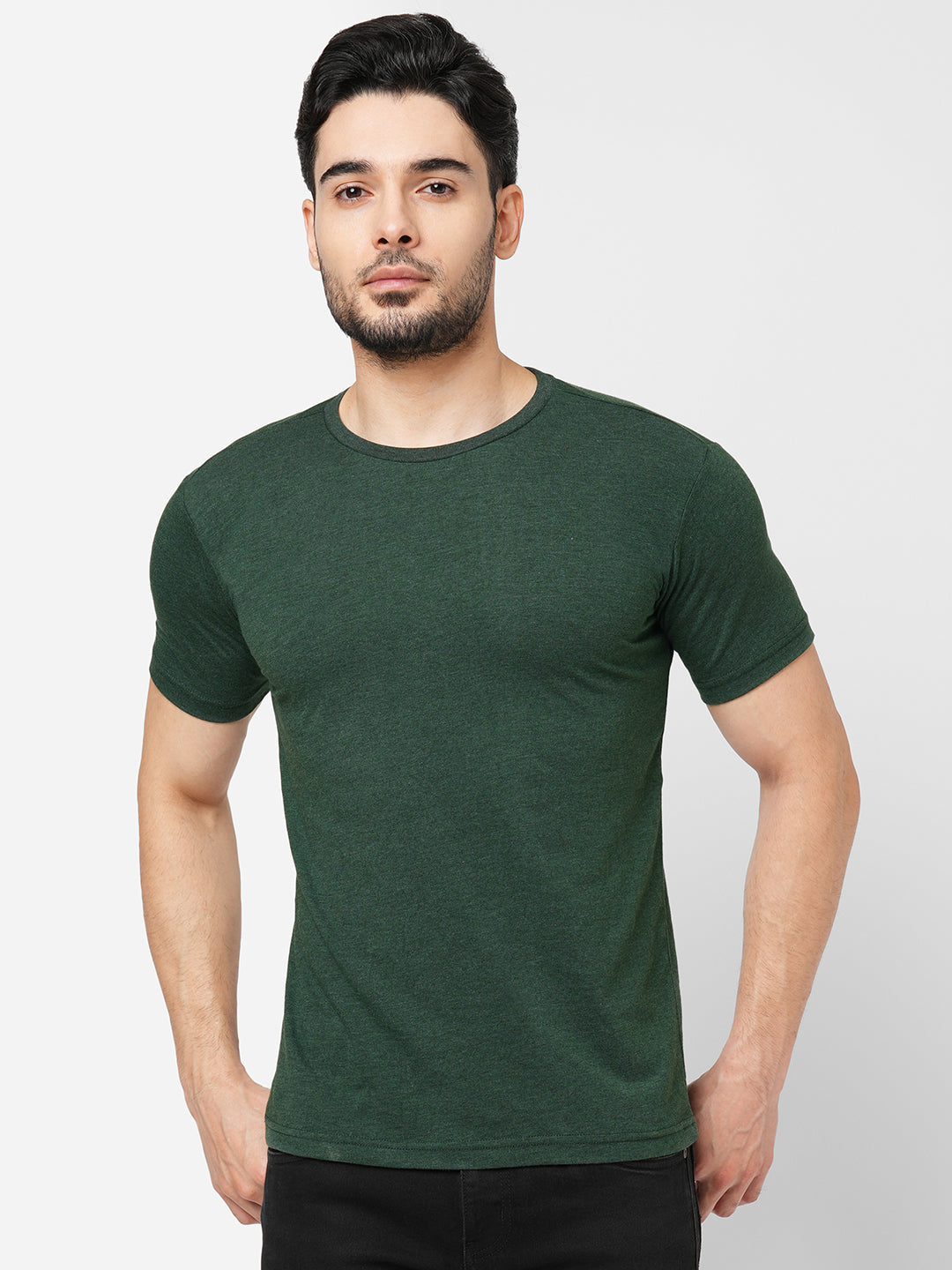 Basic Avocado Green T-Shirt