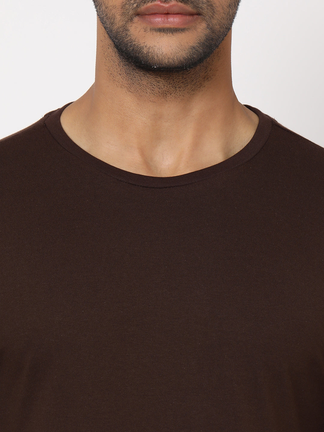 Basic Chocolate Brown T-Shirt