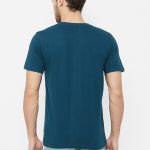 God Mask Tribal Blue T-Shirt