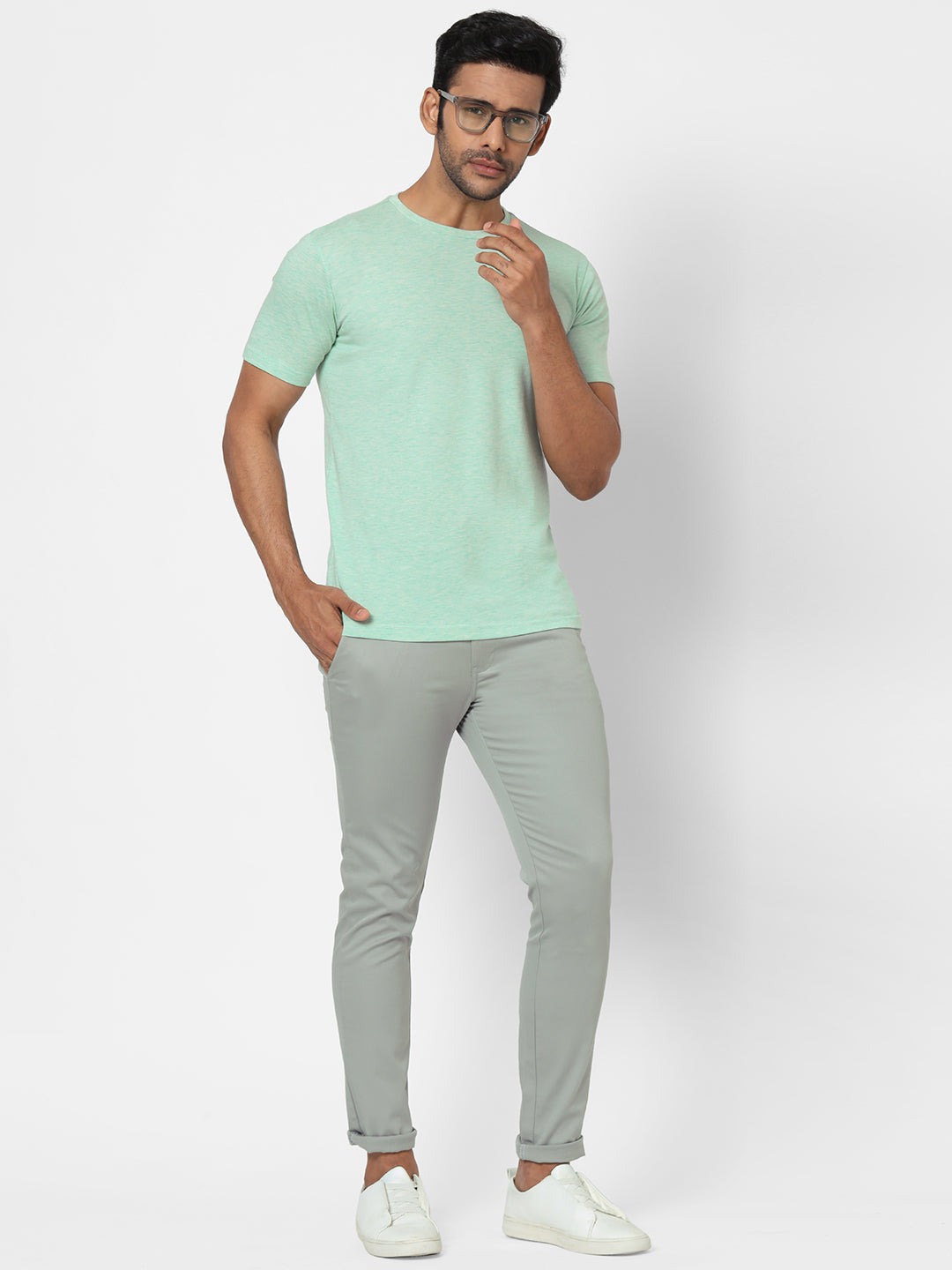 Mint Melange T-Shirt