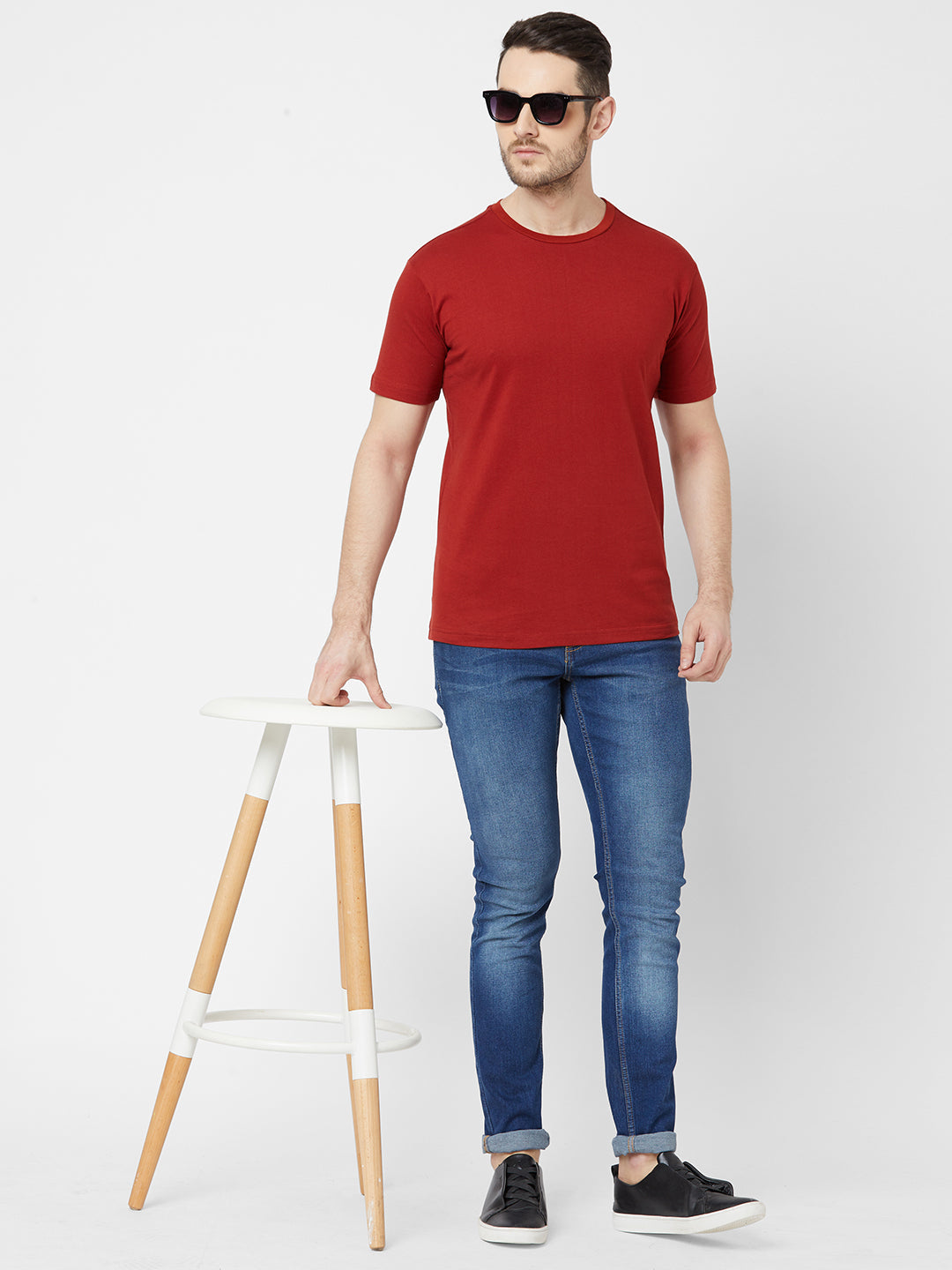 Basic Brick Red T-Shirt