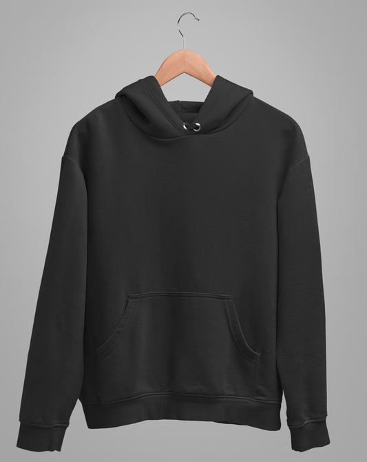 Classic Jet Black Premium Hoodies