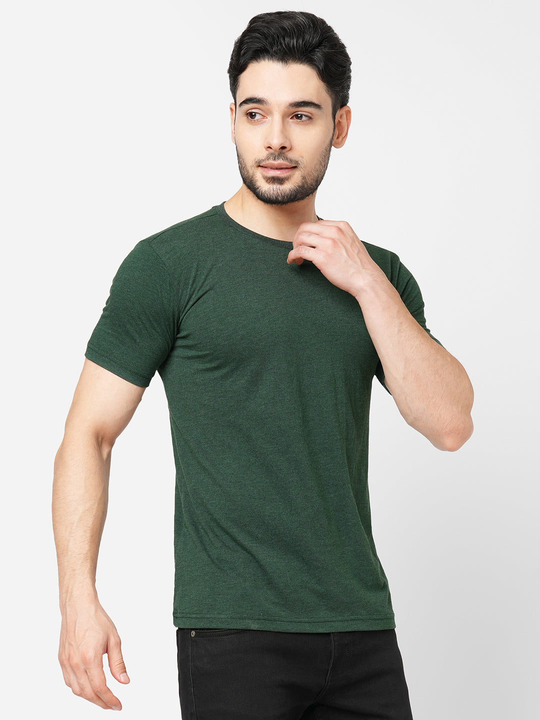 Basic Avocado Green T-Shirt