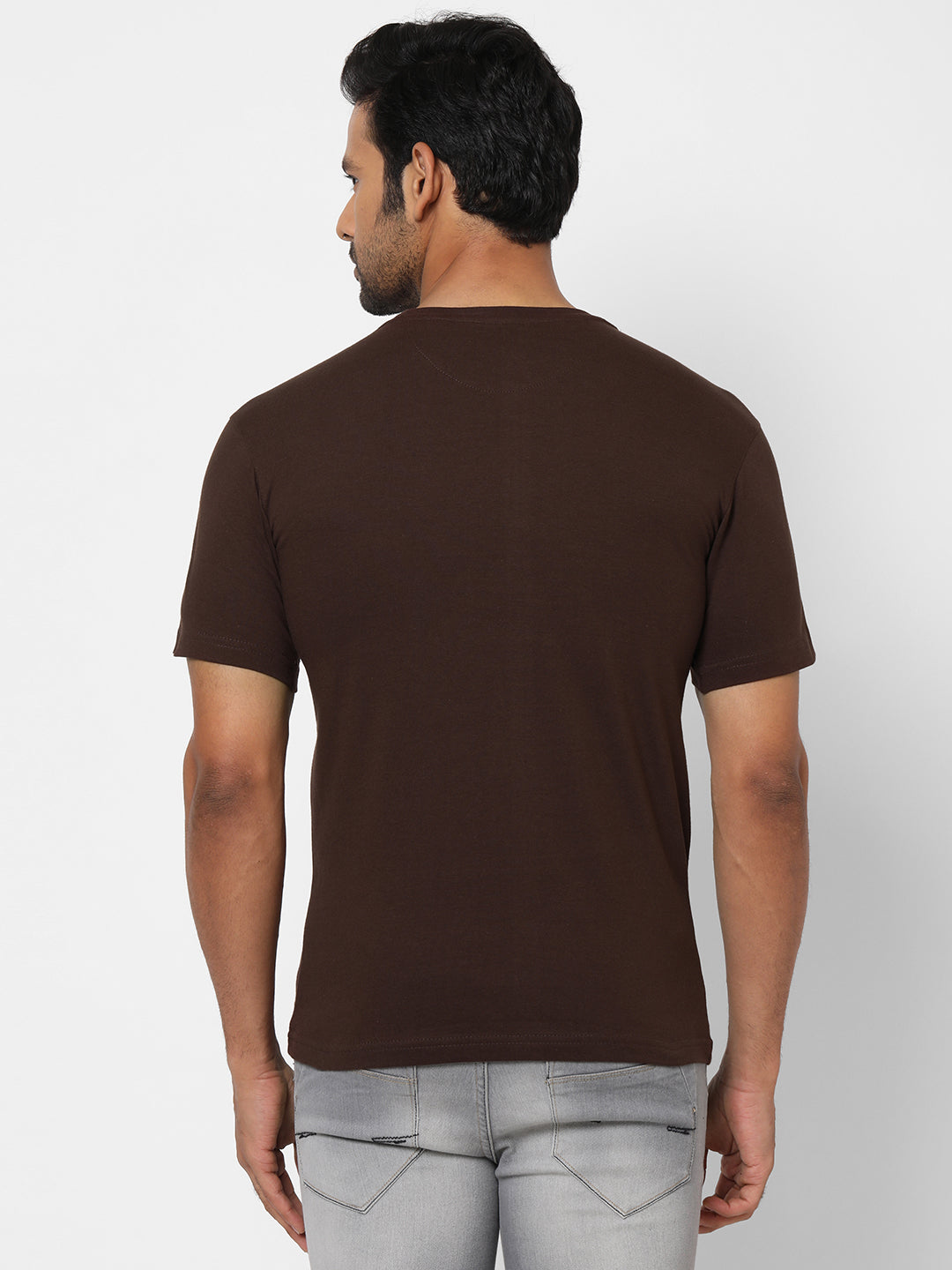 Basic Chocolate Brown T-Shirt