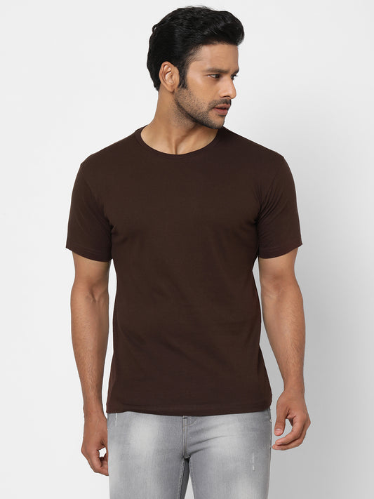 Basic Chocolate Brown T-Shirt
