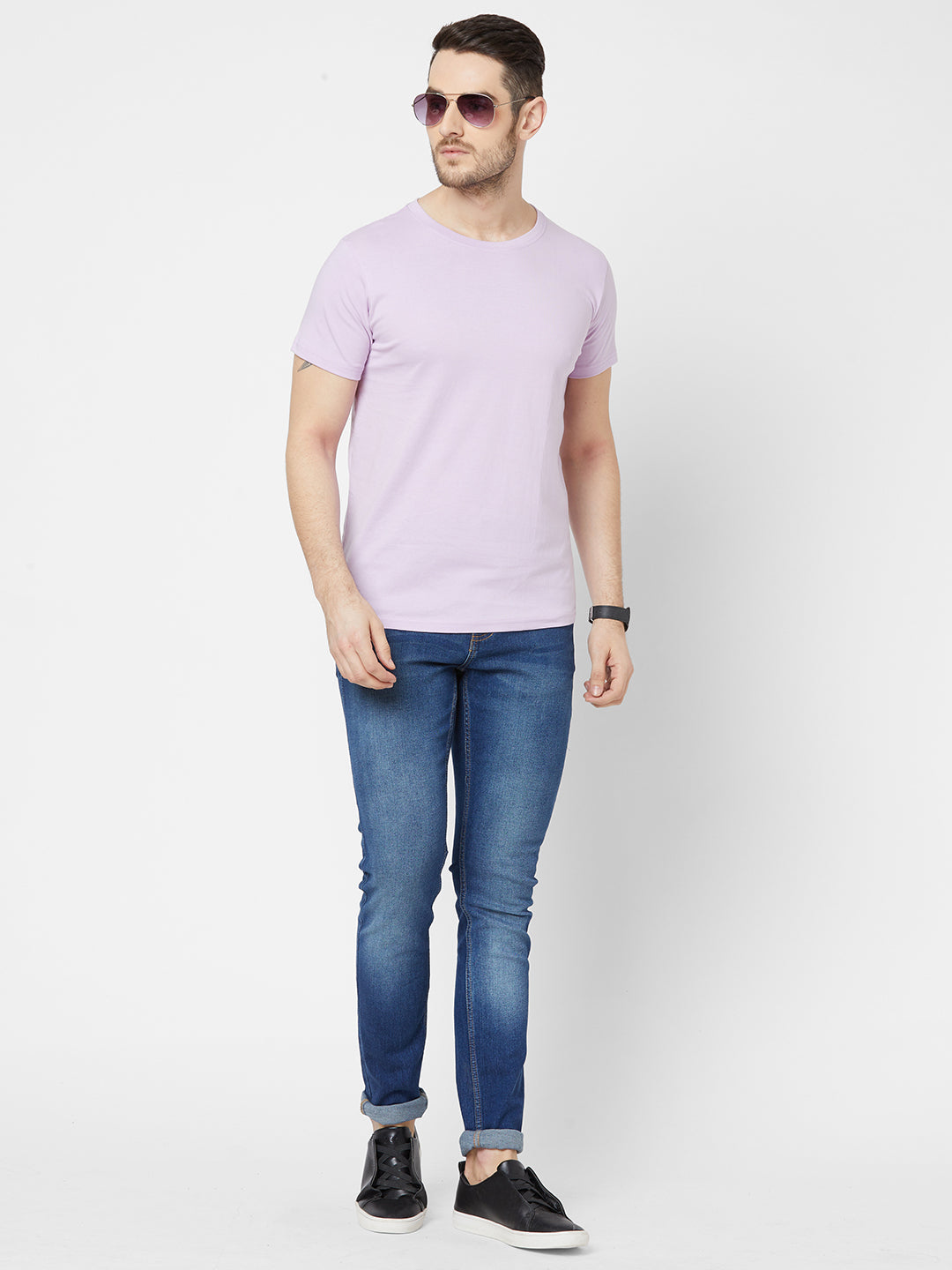 Basic Mauve Purple T-Shirt